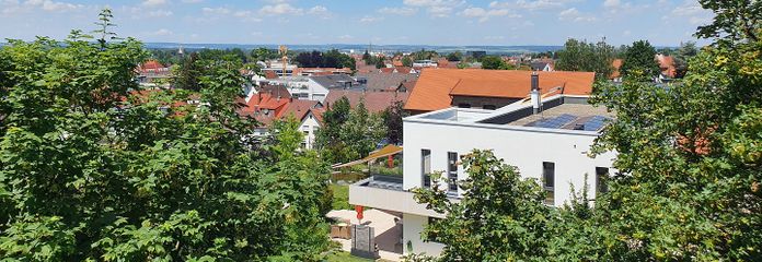Aussicht über Laupheim