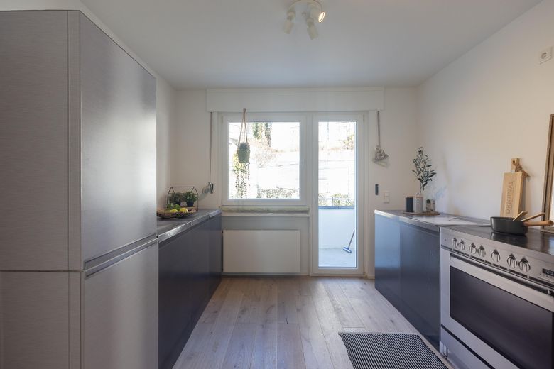 Ihre Traumwohnung in direkter Nähe zum Unterbacher See! WE 15 – Küche 