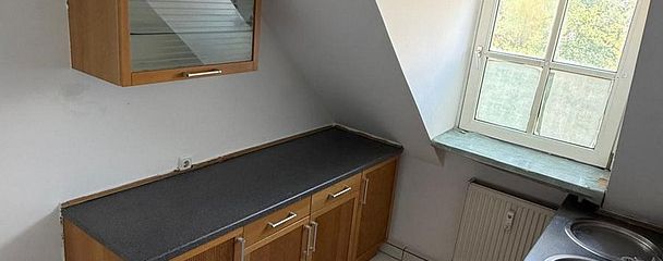 2-Zimmer mit EBK, optimal für Handwerker