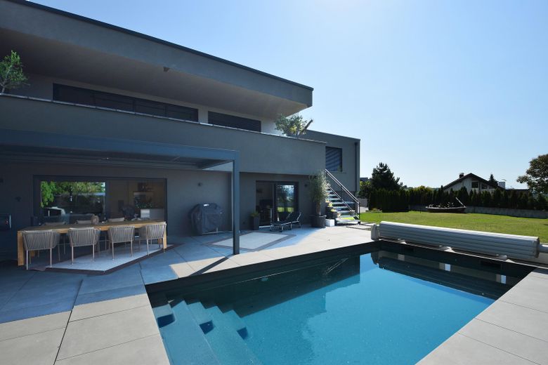 Moderna casa unifamiliar con ambiente tipo loft en Kleinostheim – Foto 1