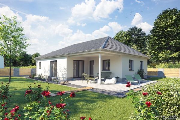 Votre bungalow de rêve avec terrasse couverte sur un terrain spacieux et calme