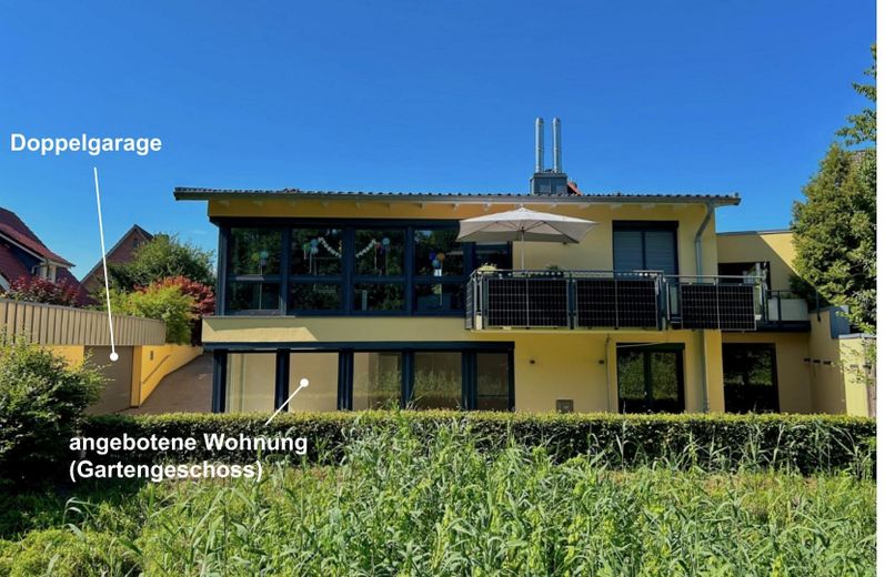 Exklusives Wohnen im Grünen: Großzügige Gartengeschoss-Wohnung in Stade – Foto 2