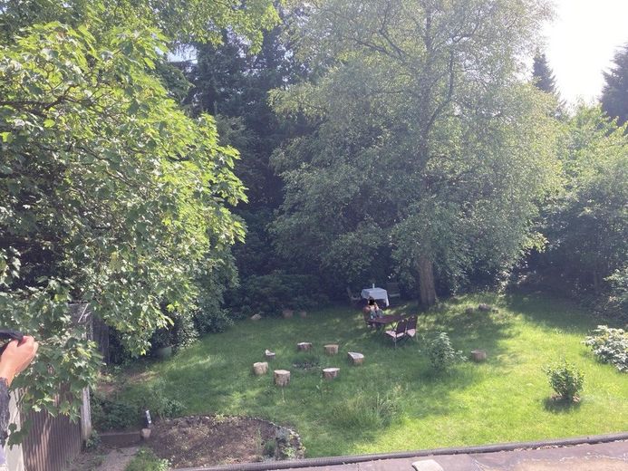 Garten vom früheren Balkon aus