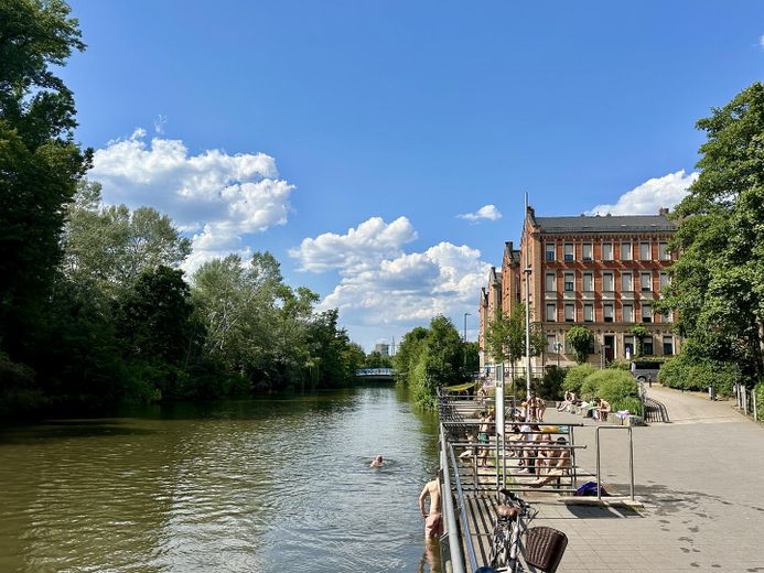 Uferpromenade Café Badehaus