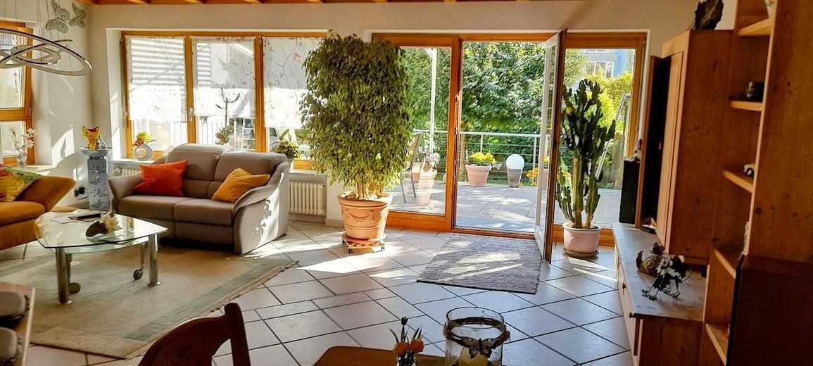 Eigentumswohnung  am Bodensee – Südwestblick- Wohnzimmer