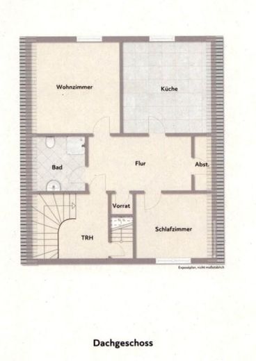 Mehrfamilienhaus mit Südlage und traumhaftem Ausblick – Grundriss DG