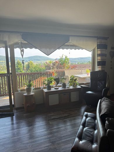 Ausblick aus dem Wohnzimmer