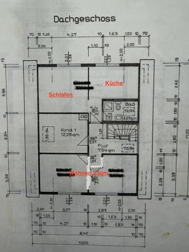 RESERVIERT Einfamilienhaus Massivhaus Einliegerwohnung ruhige Wohnlage Keller Garten – OG Grundriss