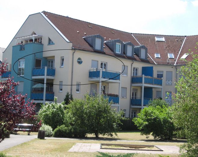 Moderne 2-Zimmer Wohnung mit  2 Balkonen in Werneuchen – Aussenansicht 