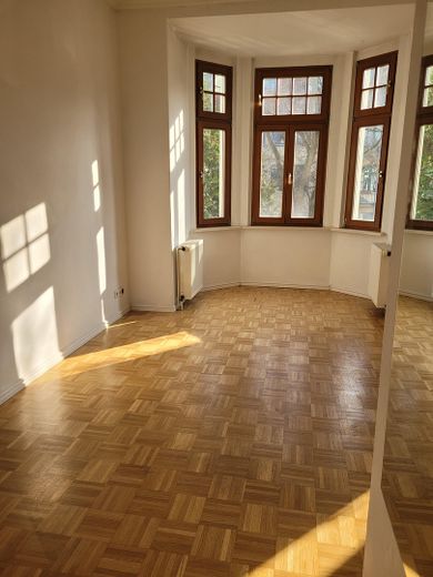 Wohnzimmer mit Erker