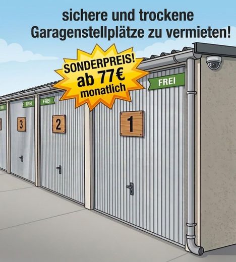 Garage in Dortmund (Nord/Brechten) ab 77€/mtl. - Garage mieten – Foto 1