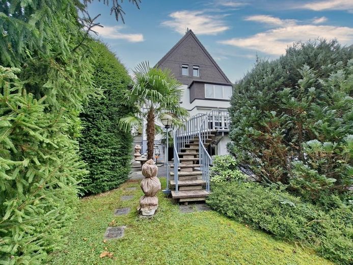 Rückansicht Haus/Garten