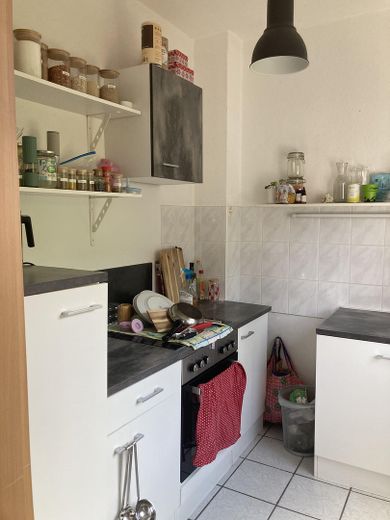 2-room apartment with balcony in the lively Findorff – Küche