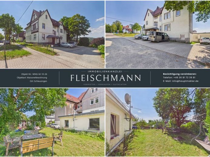 Maisonettewohnung im schönen Schleusingen mit Gartennutzung – फोटो 1
