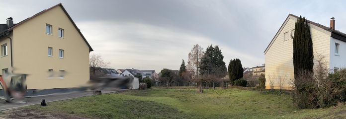 Blick von der Strasse