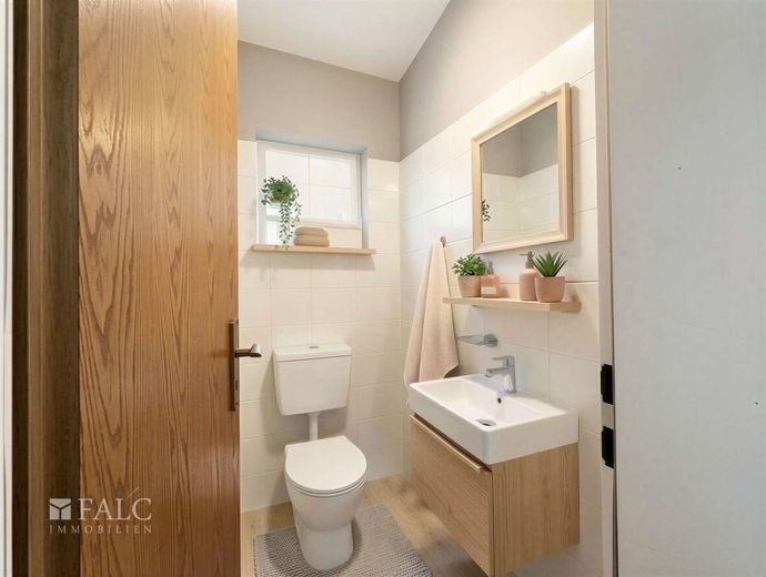 Nottuln nähe Münster - 5-Zimmer Doppelhaushälfte mit Garage, Garten und Keller – WC - (KI generiert)