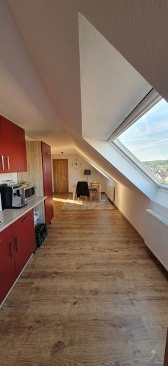 Attraktive, neuwertig sanierte 3-Zimmer-Dachgeschosswohnung in zentraler Lage von Vinningen – Esszimmer