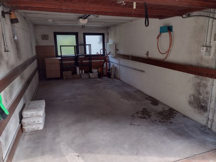 beheizte Garage