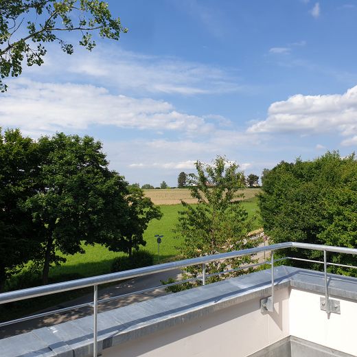4-Zimmer- Penthouse-Wohnung mit riesiger Dachterrasse – Blick von Dachterrasse