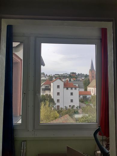 Blick aus Fenster von Küche
