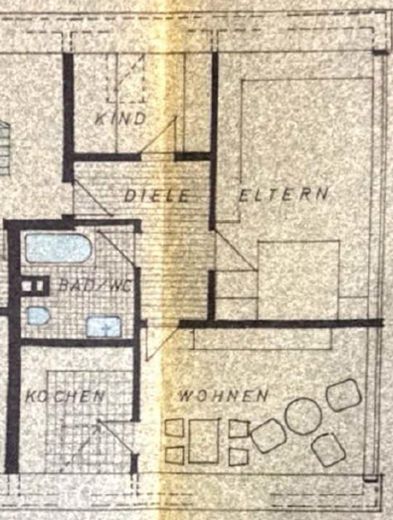 Helle, geräumige und frisch sanierte 2,5 Zimmer-Dachgeschosswohnung – Foto 23