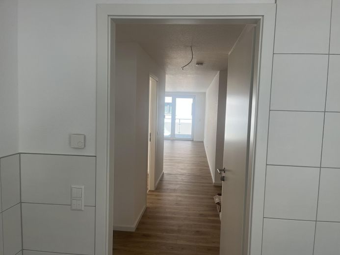 Neubauwohnung in Wurmlingen-Erstbezug – Blick aus den Bad