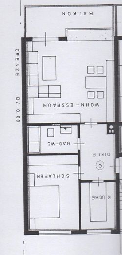Licht tweekamerappartement – Foto 6