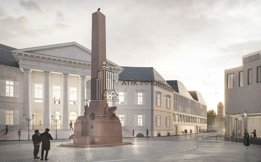 ATIK: Moderne Büroflächen im historischen Markgräflichen Palais - provisionsfrei – Außenaufnahme