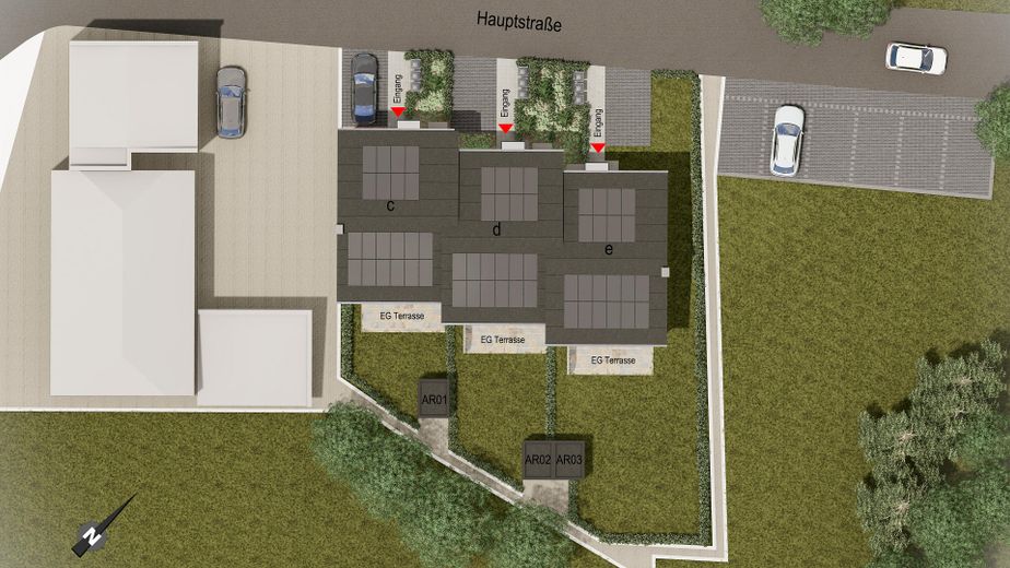 Visualisierung Lageplan