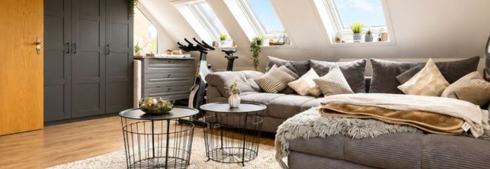 Zentrumsnah und ruhig 
3-Zimmer-Wohnung mit Loggia & Ausbaumöglichkeit