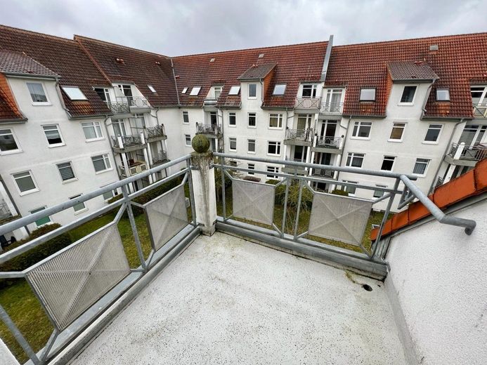 Ausblick Balkon