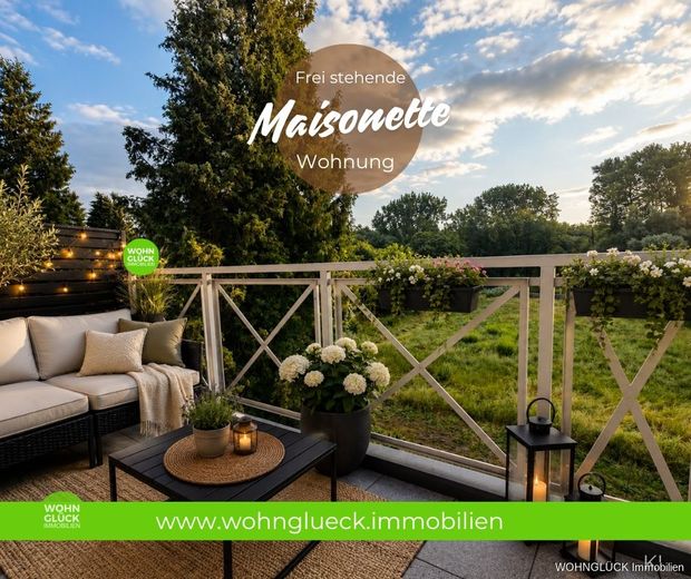 Bezaubernde Maisonette Wohnung mit Traumbalkon – Traumblick