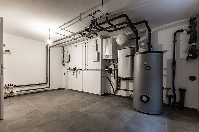 Stilvolle Neubau-DHH / Jetzt letzte Einheit sichern – Technikraum