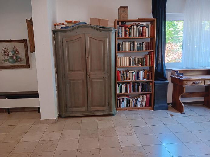 Worms Innenstadt-West'te müstakil 1 aile evi, büyük bahçe – EG