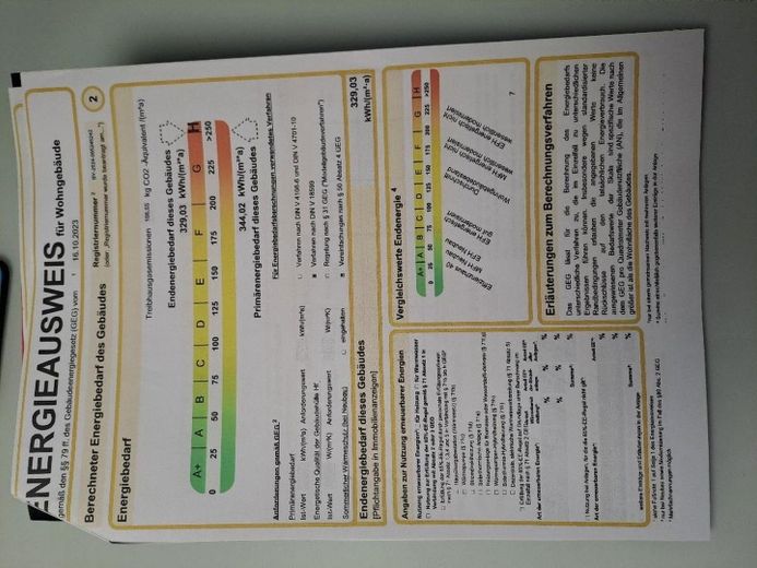 Energieausweis Teil 2