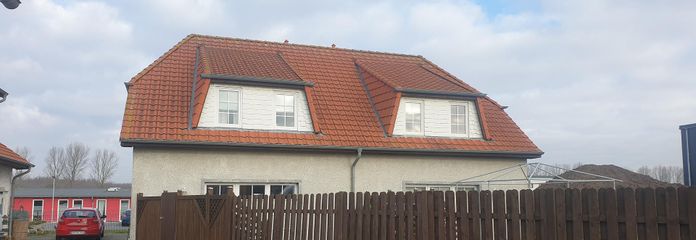 Ansicht von Süden - linke Haus