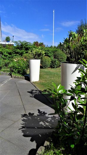 Blick aus Erker-Strandkorb