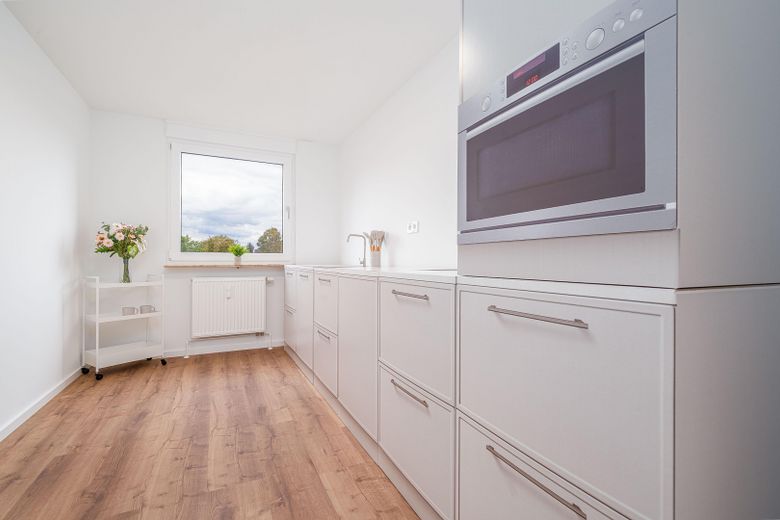 Appartement fraîchement rénové avec loggia à Nürnberg-Röthenbach – Küche