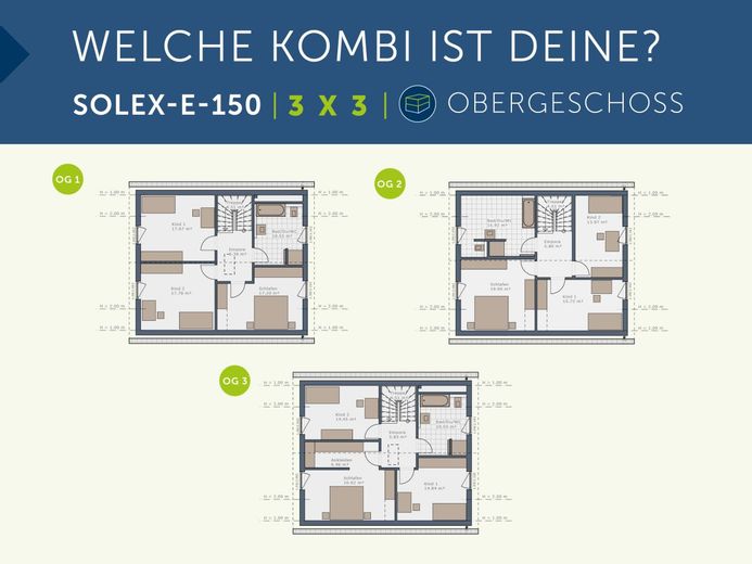 +++ Jetzt starte dein Projekt mit einem Energiesparhaus mit Markenqualität+++Tel:0172/3023080 – SOLEX-E-150 Obergeschoss
