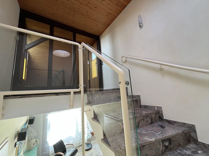 Aufgang zum Dachgeschoss