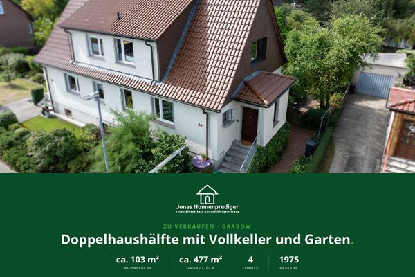 Doppelhaushälfte mit Garten - für den Käufer provisionsfrei