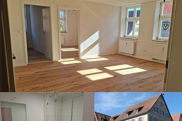 *Reserviert* sanierte, lichtdurchflutete 3-Zimmer-Altstadtwohnung mit Aufzug, Balkon und Garage