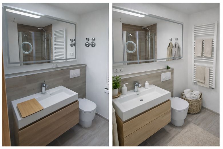 Bad org. + Möbelmuster