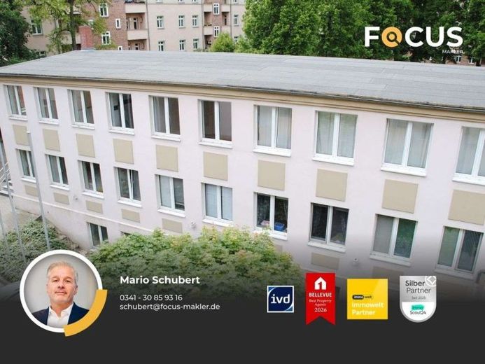 Schönefeld - Particolare appartamento di 3 locali nel corpo posteriore con vasca, WC per gli ospiti e riscaldamento a pavimento – Foto 1