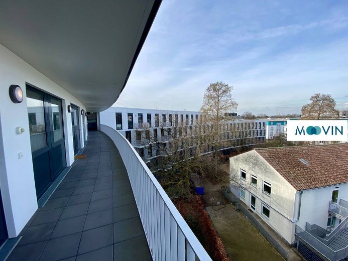 Möbliertes Smart-Apartment mit EBK, ALL-IN-MIETE, UVM. am Rheinufer - URBAN BASE – Außenansicht III