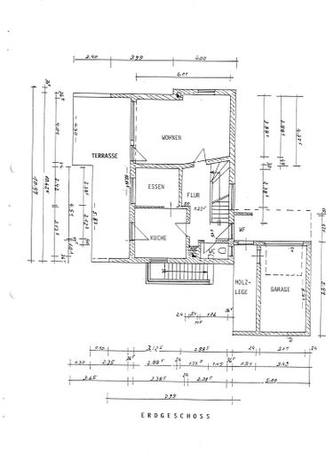 Casa unifamiliare dalla distribuzione perfetta, molto luminosa, con ampio giardino – Grundriss Erdgeschoss