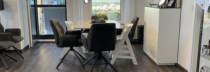 Viel Freiraum in Backnang: 4-Zimmer-Wohnung mit Terrasse (provisionsfrei) – Wohn-/Esszimmer 1