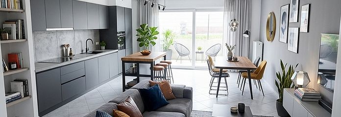Wohnbeispiel Wohnzimmer