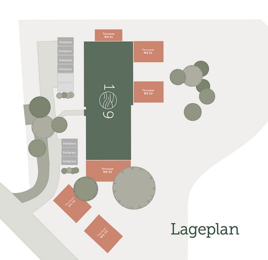 Lageplan Grundstück