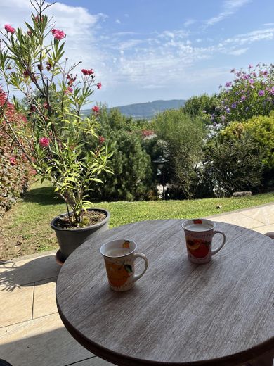Casa unifamiliare indipendente ai confini immediati della città di Dresda – Blick in den Garten